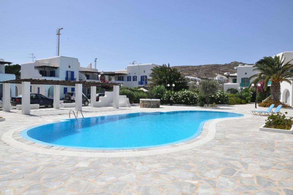 Ornos Mykonos 2 Bedroom House With Swimming Pool Экстерьер фото
